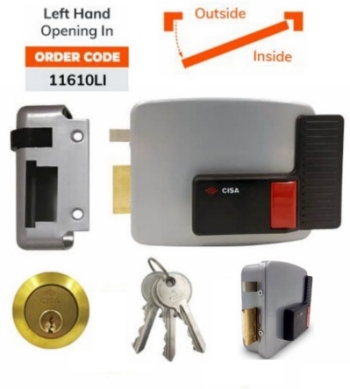 Cisa Lock Left Hand Inward Opening